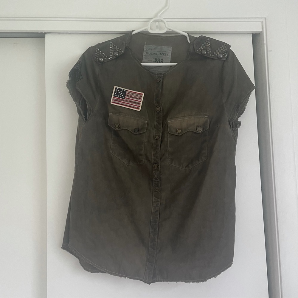 Zadig & Voltaire Military shirt